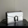 Newly Upgraded Version Real Shot # Model: 400249 Silver Full Leather Size: 28 x 18 x 9cm