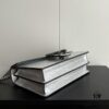 Newly Upgraded Version Real Shot # Model: 400249 Silver Full Leather Size: 28 x 18 x 9cm