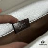 Newly Upgraded Version Real Shot # Model: 400249 Silver Full Leather Size: 28 x 18 x 9cm