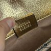 6930a8966e68136f4d9ac77f Upgraded Version Real Shot # Gold Full Leather Model 400249 Size 28x18x9cm