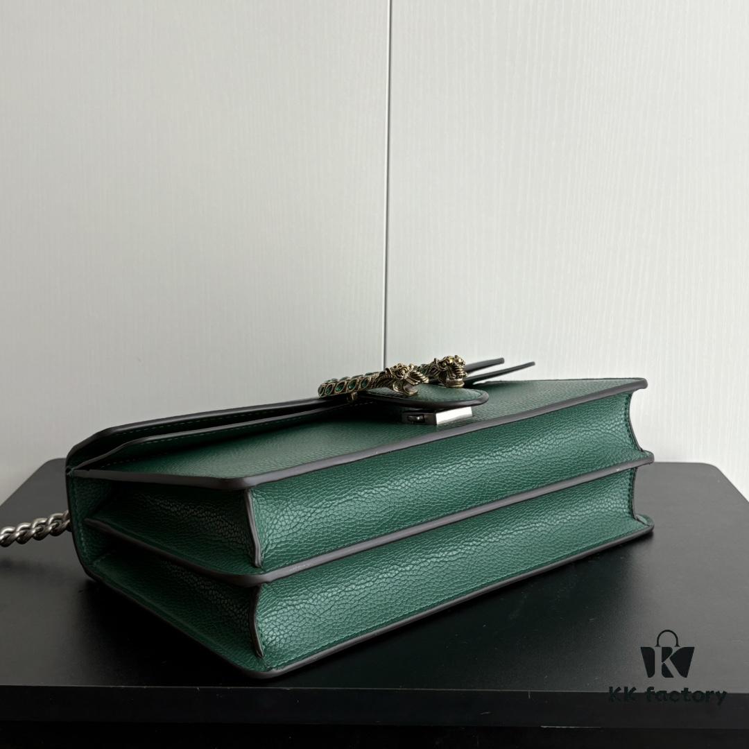 6930a89d6e68136f4d9ac78a Newly Upgraded Version Real Shot # Green Full Leather Model 400249 Size 28×18×9cm