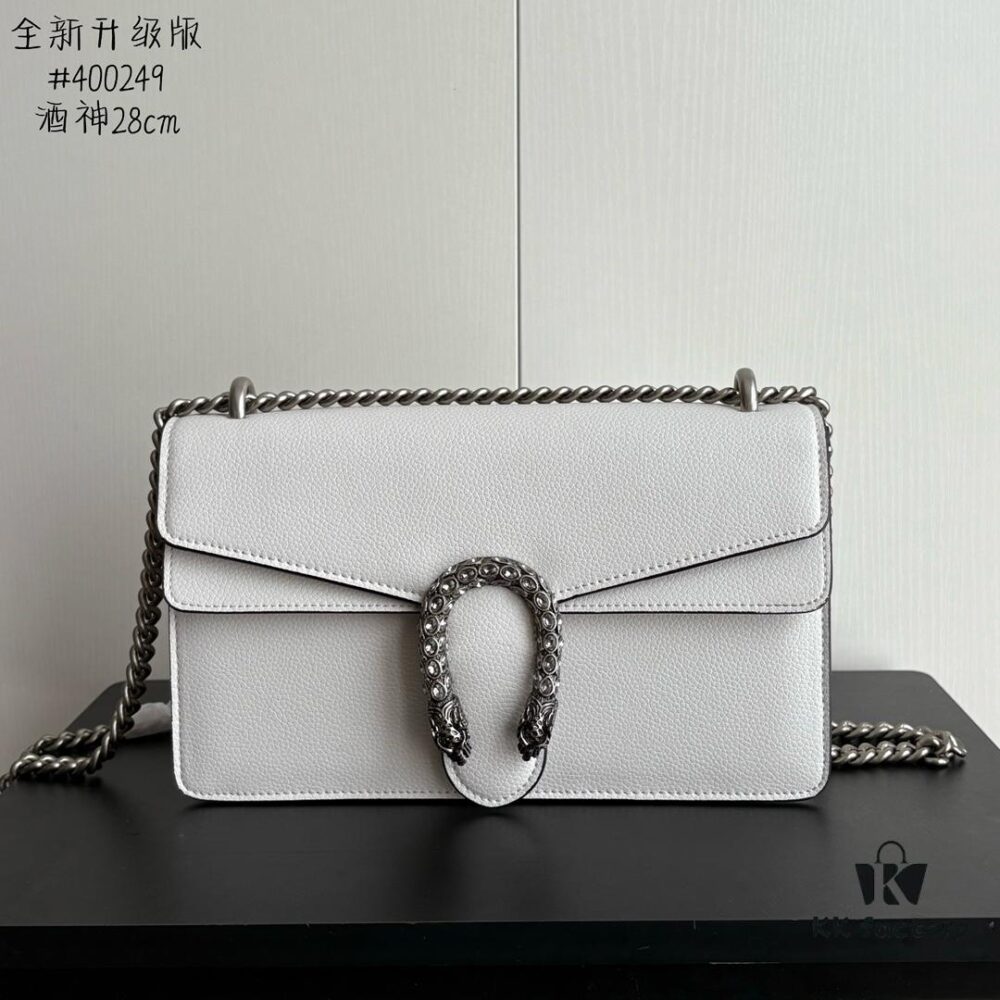 Upgraded Version Real Shot #400249 White Full Leather