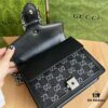 6930a8d06e68136f4d9ac7df Authentic Shot #421970 Black Denim Dionysus Series Bag