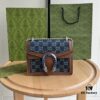6930a8de6e68136f4d9ac7f3 Authentic Shot #421970 Blue Denim Dionysus Series Bag