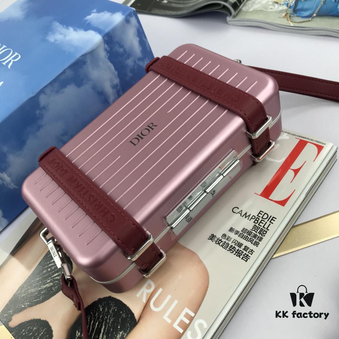 6930a8fb6e68136f4d9ac826 DIOᖇ 🎉🎉 x RIMOWA Collaborative Limited Edition Mini Luggage Handbag