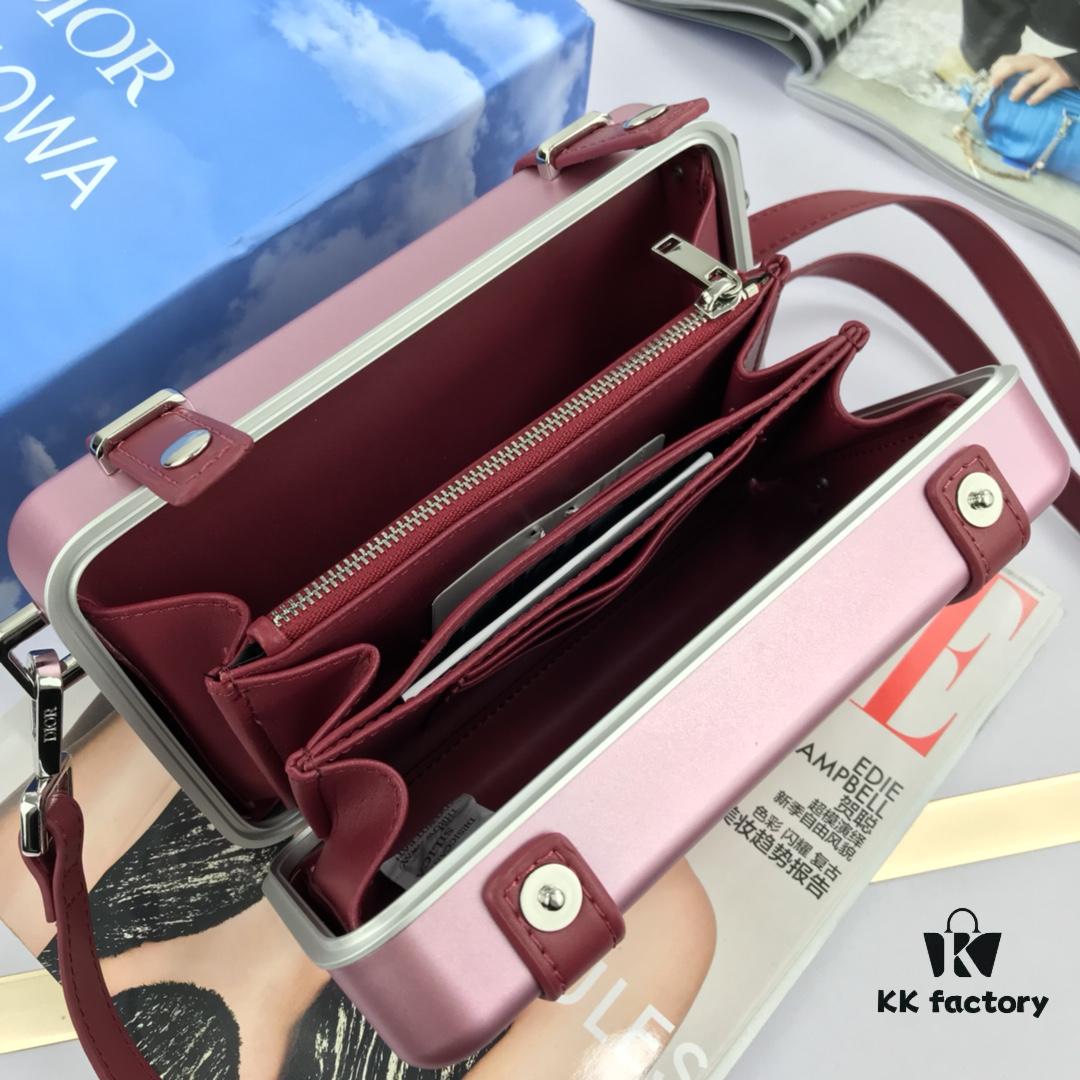 6930a8fc6e68136f4d9ac82a DIOᖇ 🎉🎉 x RIMOWA Collaborative Limited Edition Mini Luggage Handbag
