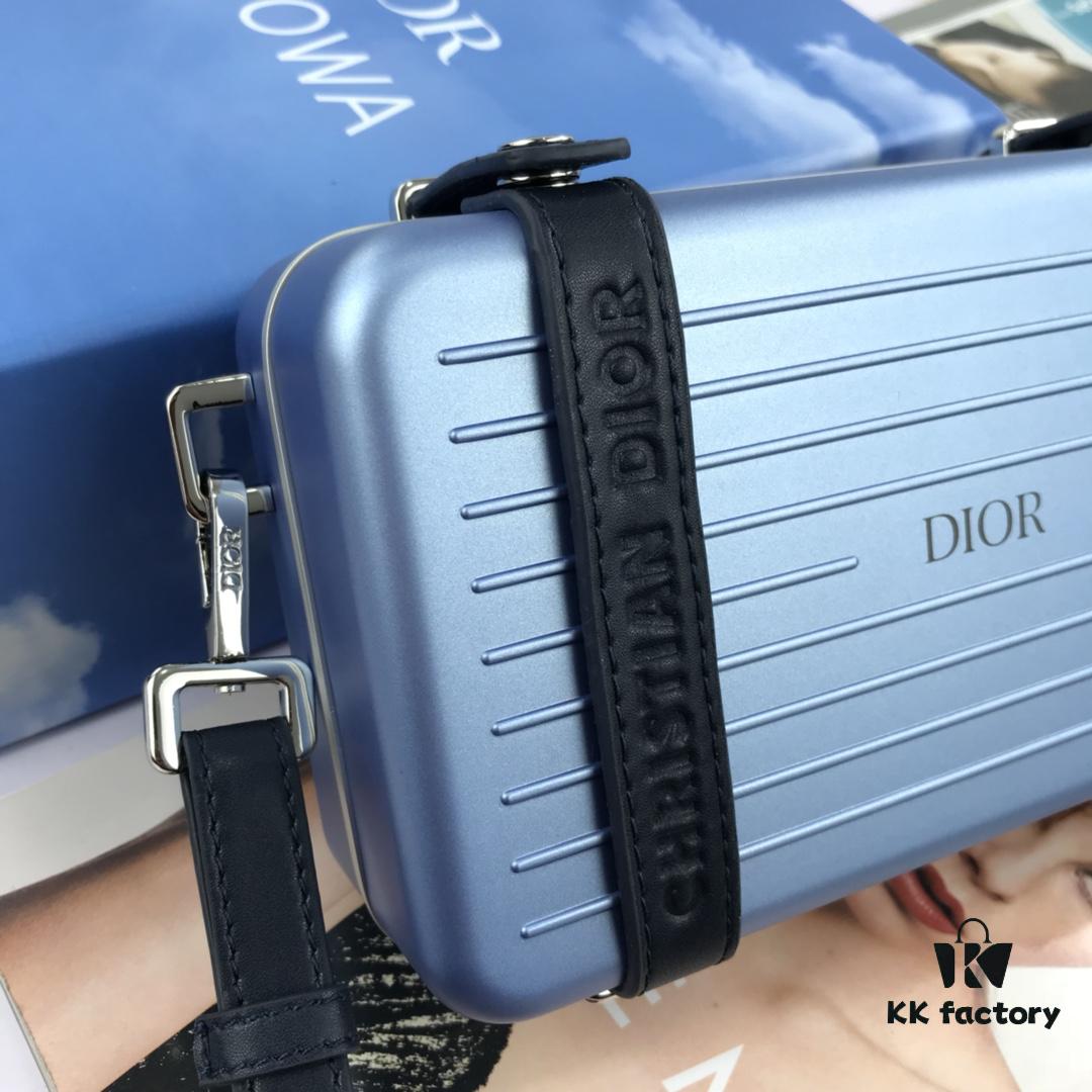 DIOᖇ🎉🎉 & RIMOWA Limited Edition Collaborative Mini Luggage Handbag