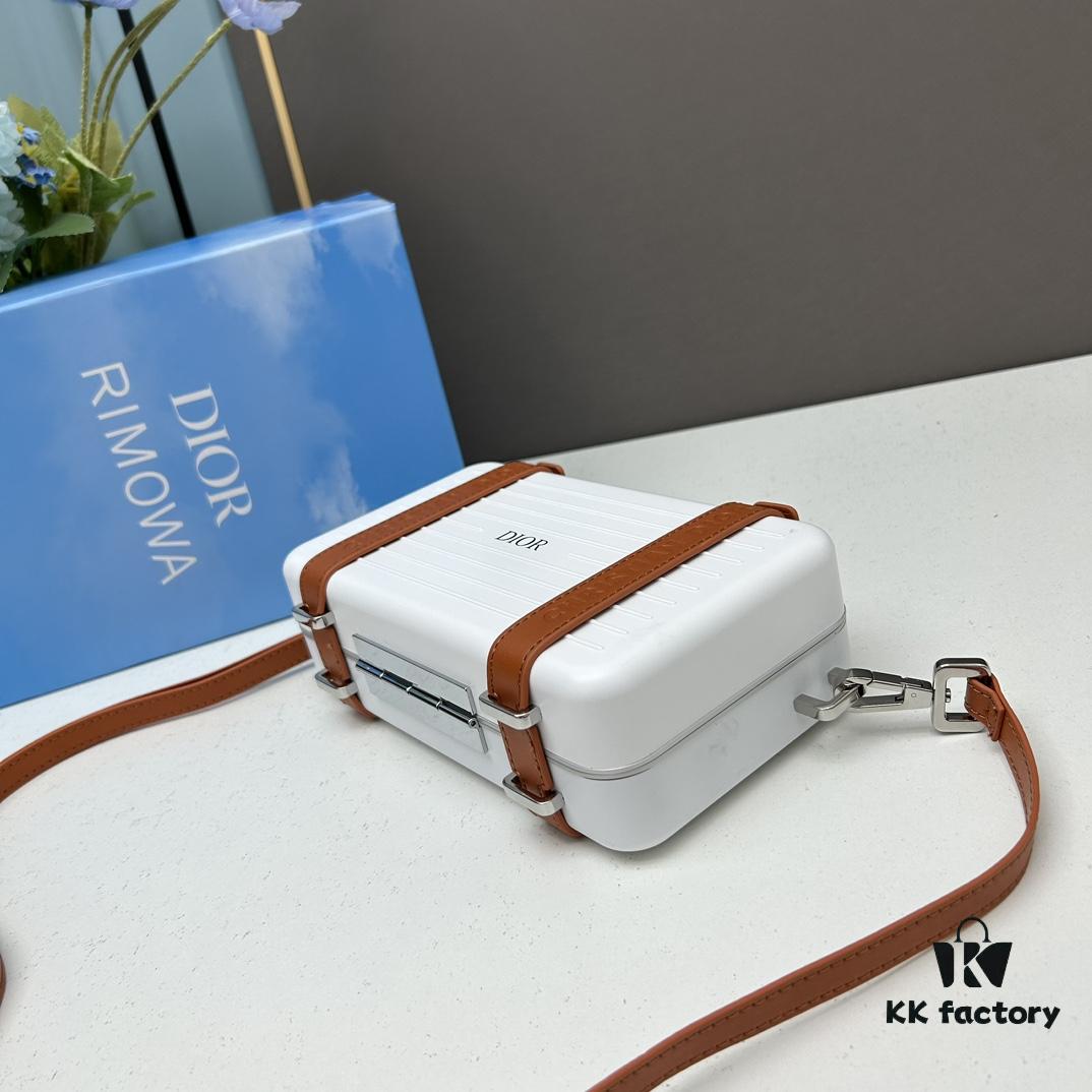 6930a90b6e68136f4d9ac84b DIOᖇ🎉🎉 & RIMOWA Collaborative Limited Edition Mini Luggage Crossbody Bag