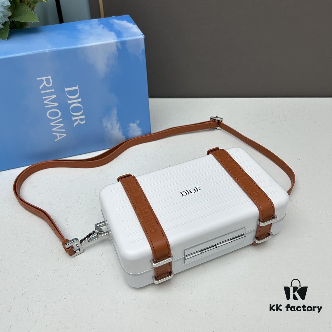 6930a90d6e68136f4d9ac84d DIOᖇ🎉🎉 & RIMOWA Collaborative Limited Edition Mini Luggage Crossbody Bag