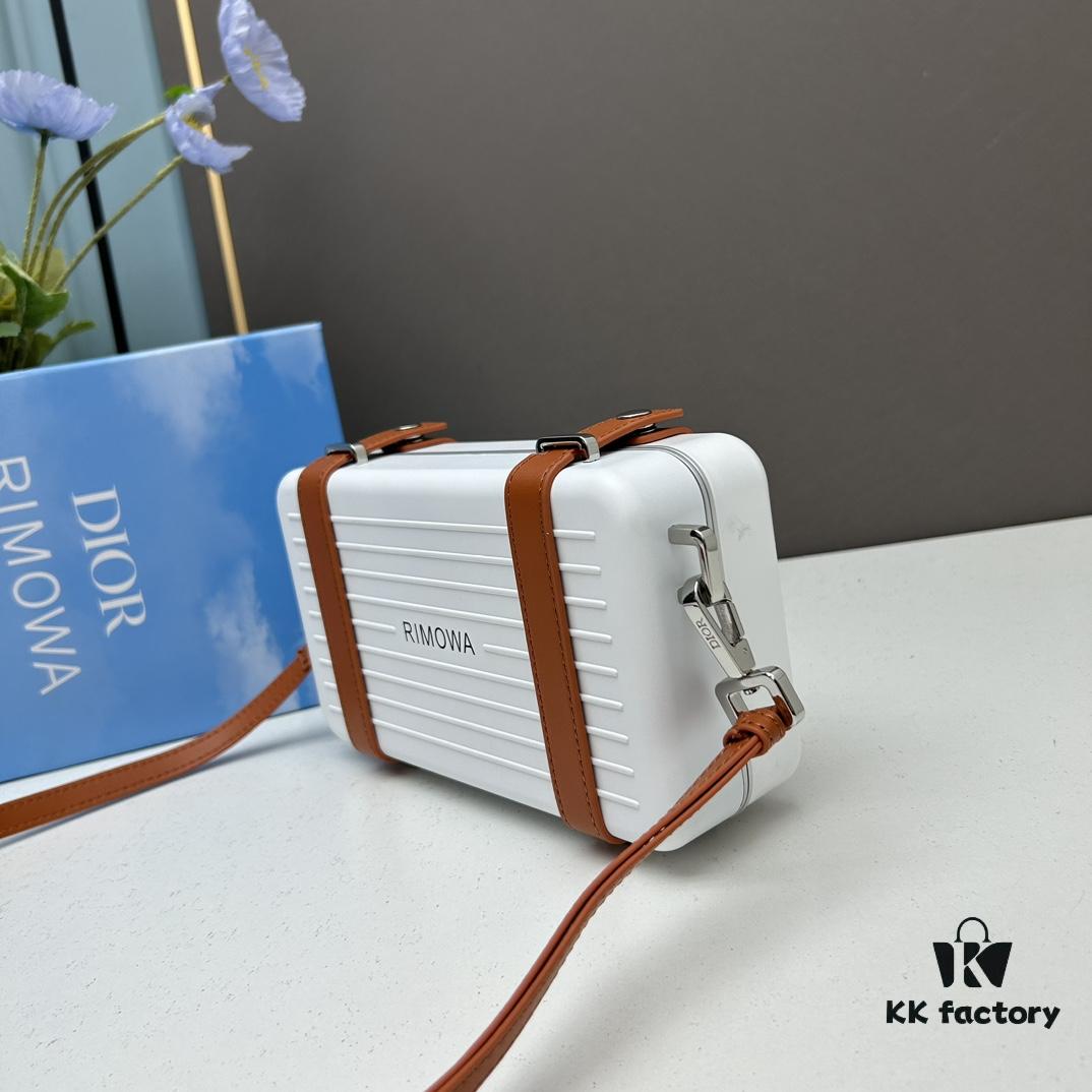 6930a90d6e68136f4d9ac84f DIOᖇ🎉🎉 & RIMOWA Collaborative Limited Edition Mini Luggage Crossbody Bag