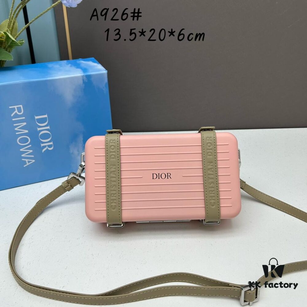 6930a9146e68136f4d9ac85d DIOᖇ 🎉🎉 & RIMOWA Limited Edition Collaborative Mini Luggage Crossbody Bag