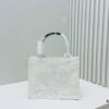 6930a9426e68136f4d9ac8b2 Authentic Thick Fabric Warning ️ Small Size 'Book Tote'