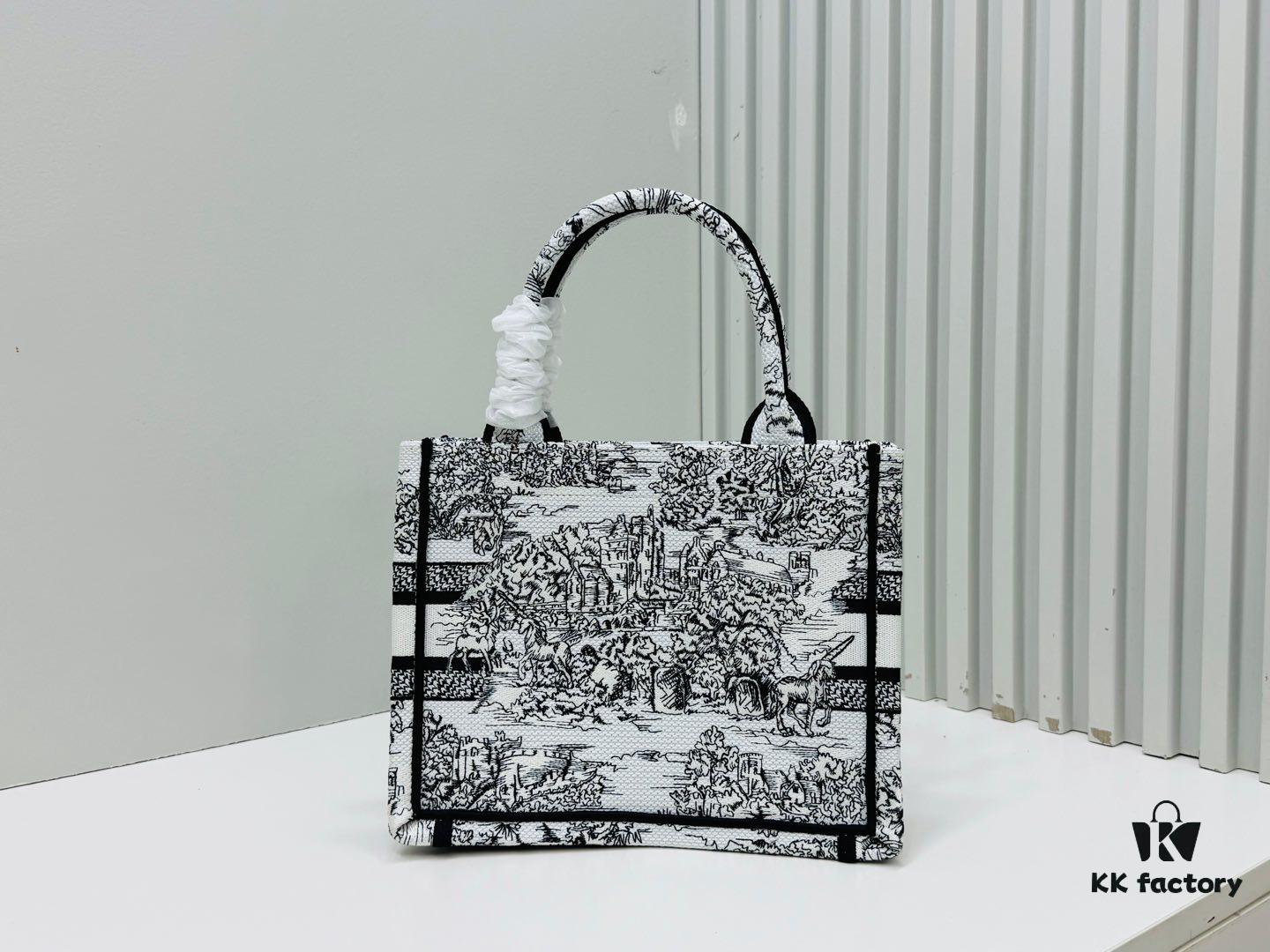 6930a9476e68136f4d9ac8bd Authentic Thick Fabric Warning ️ Small Size Book Tote