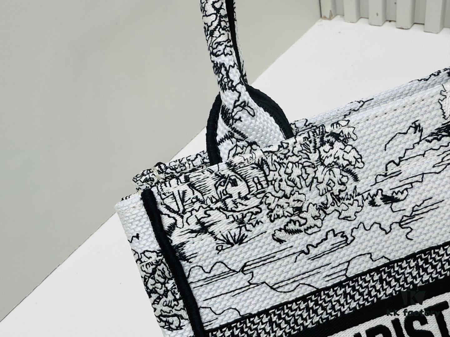 6930a9496e68136f4d9ac8bf Authentic Thick Fabric Warning ️ Small Size Book Tote