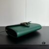 6930a94f6e68136f4d9ac8ce GG Dionysus WOC Chain Mini Handbag / Wallet in Green Full Leather with Horsehead Spur Closure and Flap Design