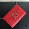 6930a9546e68136f4d9ac8d9 Authentic #With Box - GG Dionysus WOC Chain Mini Handbag / Wallet in Red Full Leather