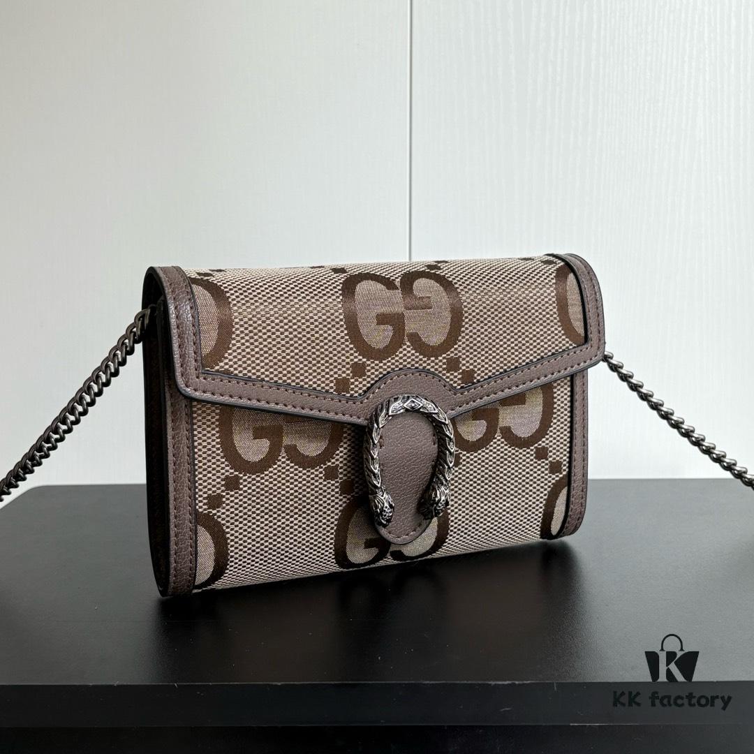 6930a9676e68136f4d9ac902 Gucci Dionysus WOC Chain Mini Handbag / Wallet with Box