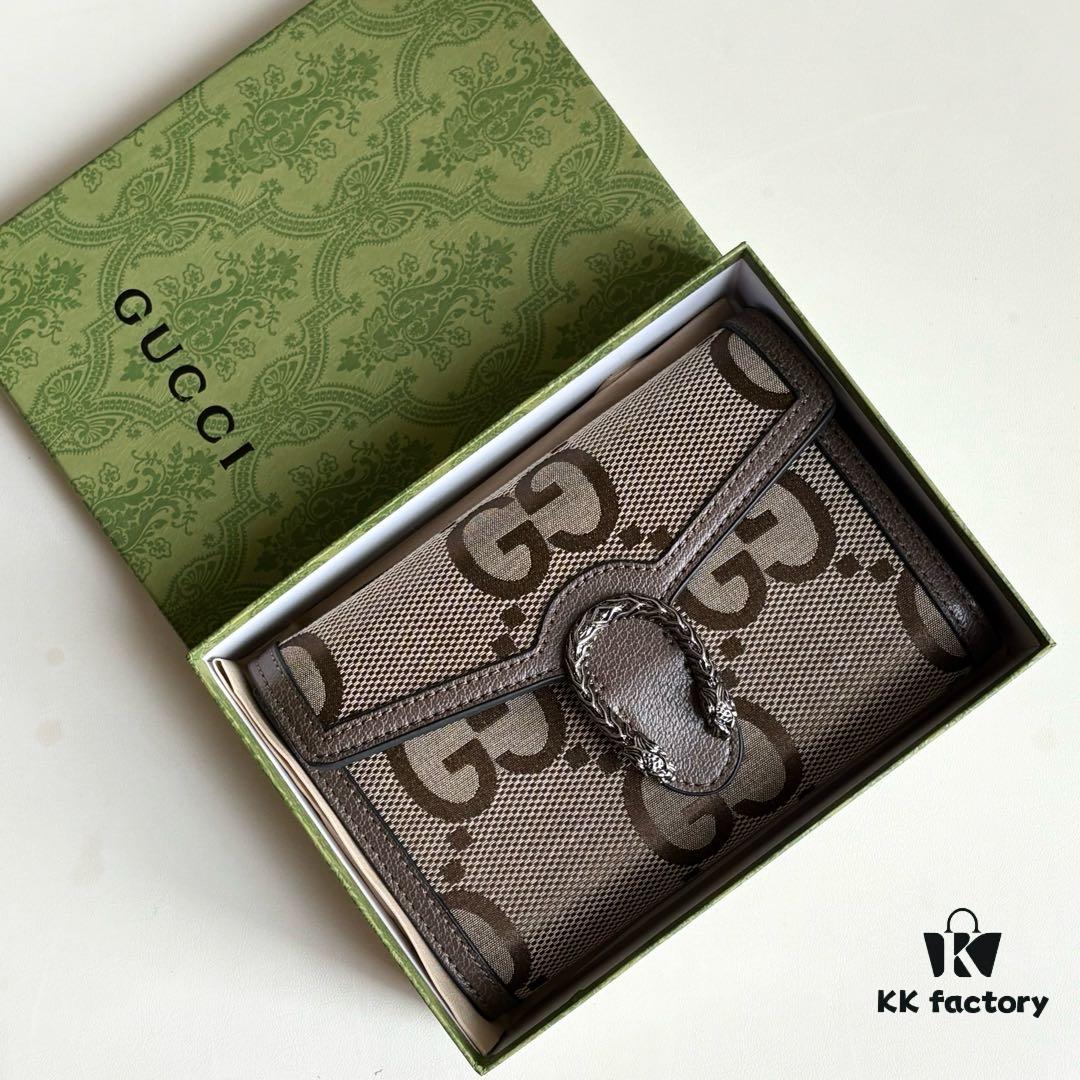 6930a96b6e68136f4d9ac909 Gucci Dionysus WOC Chain Mini Handbag / Wallet with Box