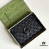 6930a96e6e68136f4d9ac911 Authentic #With Box - GG Dionysus WOC Chain Mini Handbag / Wallet in Black Denim, Style No. 401231, 20×13×6cm