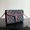 6930a9706e68136f4d9ac913 Authentic #With Box - GG Dionysus WOC Chain Mini Handbag/Wallet in Blue Denim, Style No. 401231, Size: 20×13×6cm