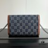 6930a9716e68136f4d9ac915 Authentic #With Box - GG Dionysus WOC Chain Mini Handbag/Wallet in Blue Denim, Style No. 401231, Size: 20×13×6cm
