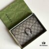 6930a9786e68136f4d9ac929 GG Dionysus WOC Chain Mini Handbag / Wallet with Khaki Lining, Horsehead Stirrup Closure and Flip Design