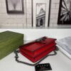 6930a9ab6e68136f4d9ac98d Crinkled Leather with Double Tiger Head Clasp Inspired by the Greek Myth of Dionysus, Dual Flap Pockets, Handheld or Crossbody Bag, Model: 400249, Size: 28x15x7