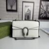 6930a9ad6e68136f4d9ac995 Crinkled Leather with Double Tiger Head Clasp Inspired by the Greek Mythology of Dionysus, Dual Flap Pockets, Handheld or Crossbody Bag, Model: 400249, Size: 28x15x7