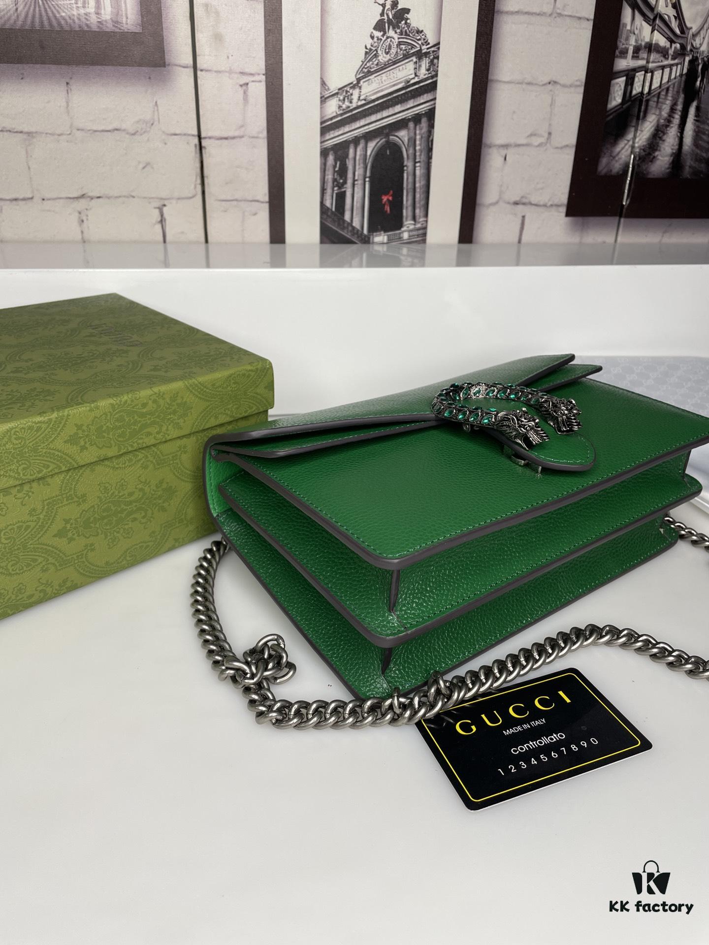 6930a9b36e68136f4d9ac99e Crinkled Leather with Double Tiger Head Clasp Inspired by the Greek Myth of Dionysus, Dual Flap Pockets, Handheld or Crossbody Bag, Model: 400249, Size: 28x15x7