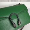 6930a9b46e68136f4d9ac9a0 Crinkled Leather with Double Tiger Head Clasp Inspired by the Greek Myth of Dionysus, Dual Flap Pockets, Handheld or Crossbody Bag, Model: 400249, Size: 28x15x7