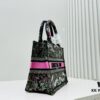 Authentic Thick Fabric Warning  ️ Small Size Book Tote