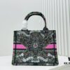 Authentic Thick Fabric Warning  ️ Small Size Book Tote