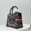 Authentic Thick Fabric Warning  ️ Small Size Book Tote