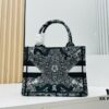 Authentic Thick Fabric Warning  ️ Small Size Book Tote