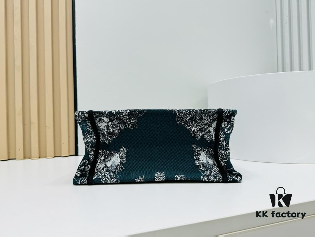 Authentic Thick Fabric Warning  ️ Small Size Book Tote