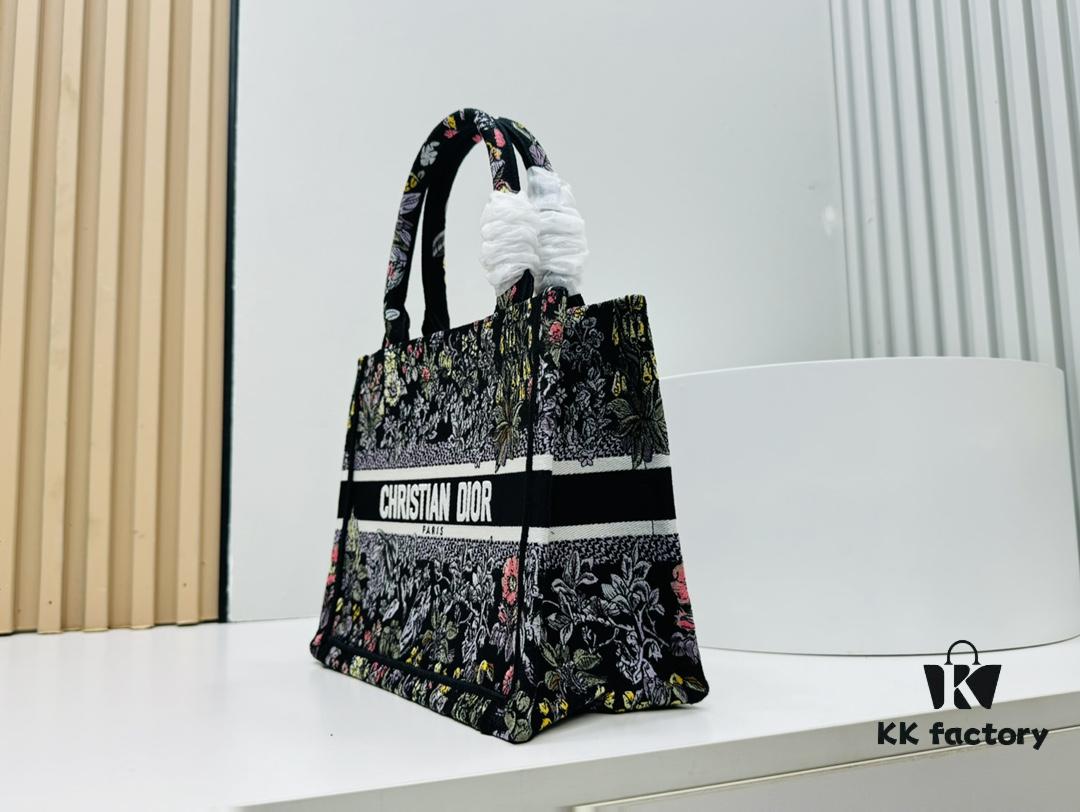 Authentic Thick Fabric Warning  ️ Small Size Book Tote