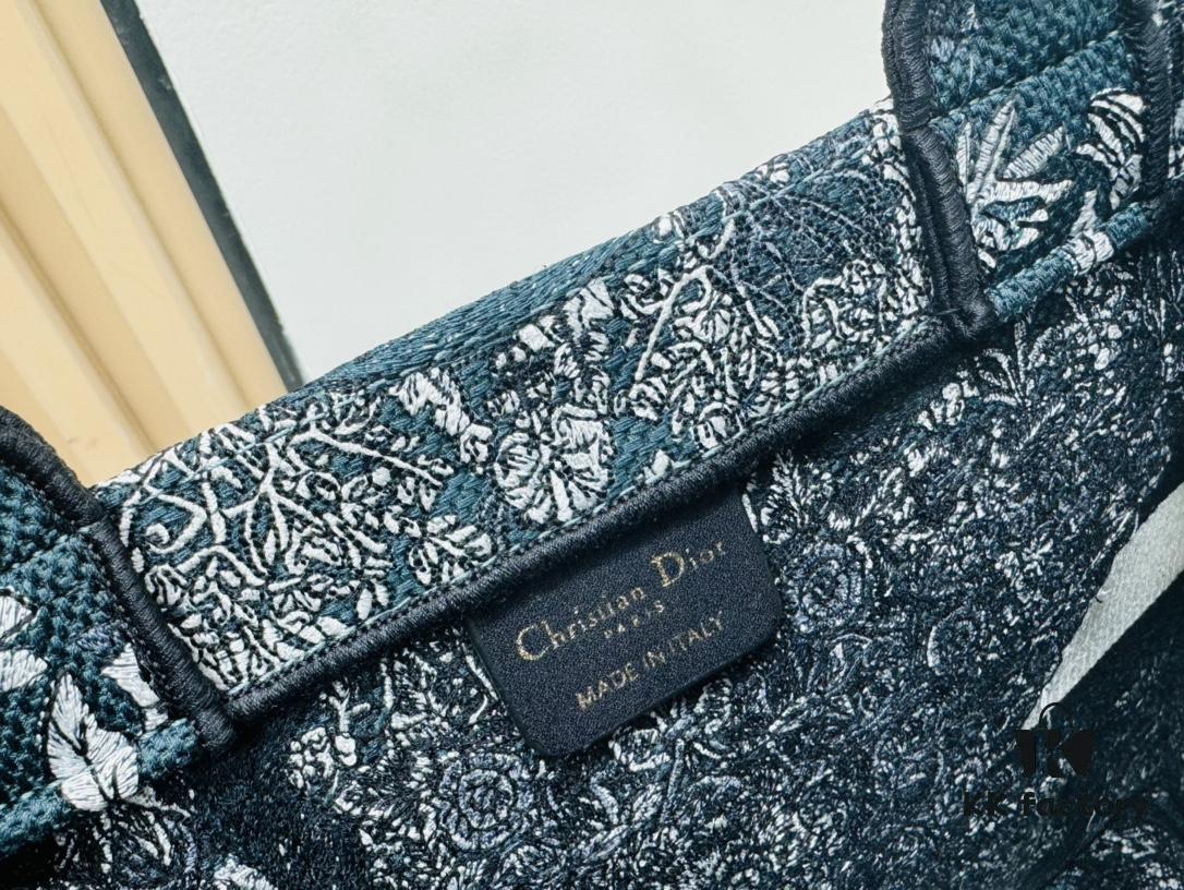 Authentic Thick Fabric Warning  ️ Small Size Book Tote