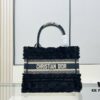 6930a9dc6e68136f4d9ac9f7 Authentic Thick Fabric Warning ️ Small Size Wool Plaid Black 【Book Tote】