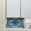 6930a9e76e68136f4d9aca10 Authentic Thick Fabric Warning ️ Small Blue Butterfly Book Tote