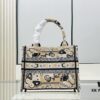 Authentic Thick Fabric Warning  ️ Small Apricot Butterfly [Book Tote]