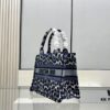 6930a9f16e68136f4d9aca28 Authentic Thick Fabric ️ Small Purple Leopard Print 'Book Tote'