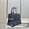 6930a9f16e68136f4d9aca29 Authentic Thick Fabric ️ Small Purple Leopard Print 'Book Tote'