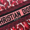 6930a9f36e68136f4d9aca2a Authentic Thick Fabric Warning ️ Small Red Leopard Print 'Book Tote'