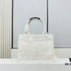 6930a9f66e68136f4d9aca30 Authentic Thick Fabric ️ Small White Lace Book Tote