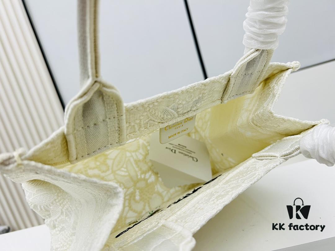 6930a9fa6e68136f4d9aca38 Authentic Thick Fabric ️ Small White Lace Book Tote