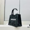 6930a9fb6e68136f4d9aca3e Authentic Thick Fabric Warning ️ Small Black Floral 'Book Tote'