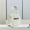 6930a9ff6e68136f4d9aca46 Authentic Thick Fabric Warning ️ Small White Floral 'Book Tote'