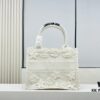 6930aa006e68136f4d9aca49 Authentic Thick Fabric Warning ️ Small White Floral 'Book Tote'