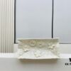 6930aa006e68136f4d9aca4b Authentic Thick Fabric Warning ️ Small White Floral 'Book Tote'