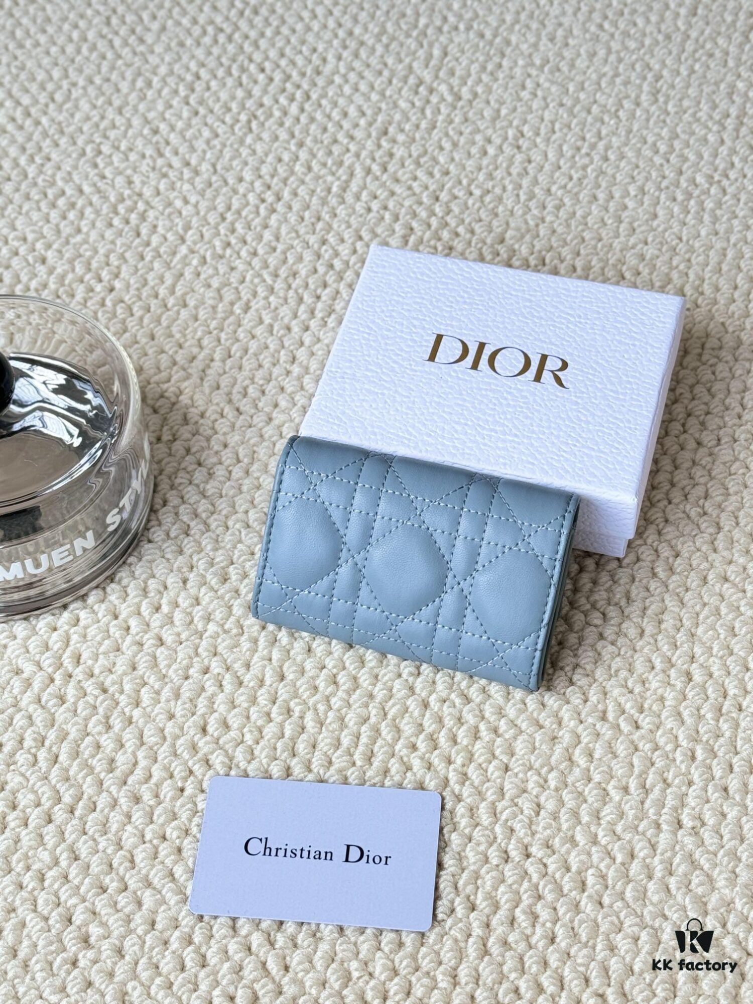 Dio Caro Mini Pearl Card Holder